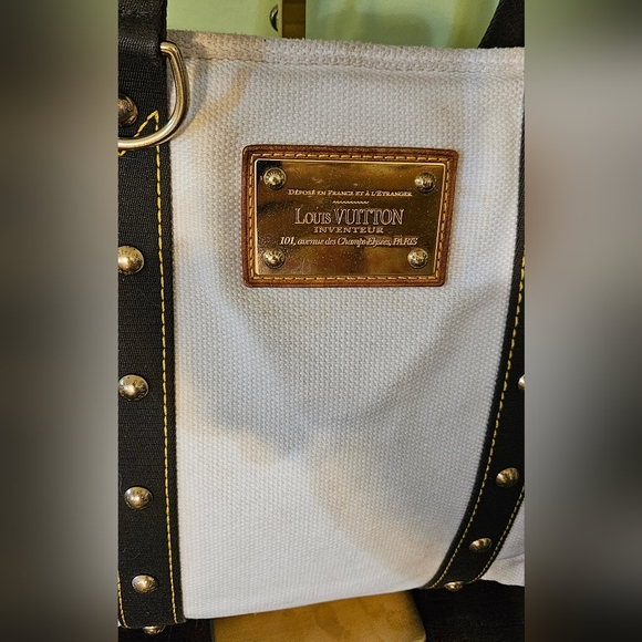 LOUIS VUITTON Antigua Cabas MM Authentic TOTE Shoulder Bag - Picture 2 of 13